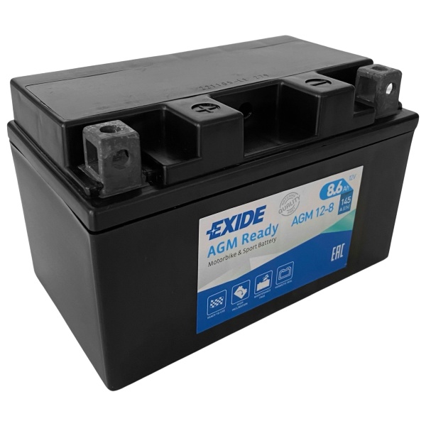 Baterie Moto Exide Agm Ready 8.6Ah 145A 12V YTZ10S-BS